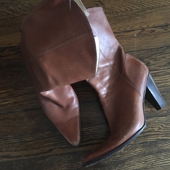 Vtg Bloomingdale’s Leather Boots - Picture 2 of 6